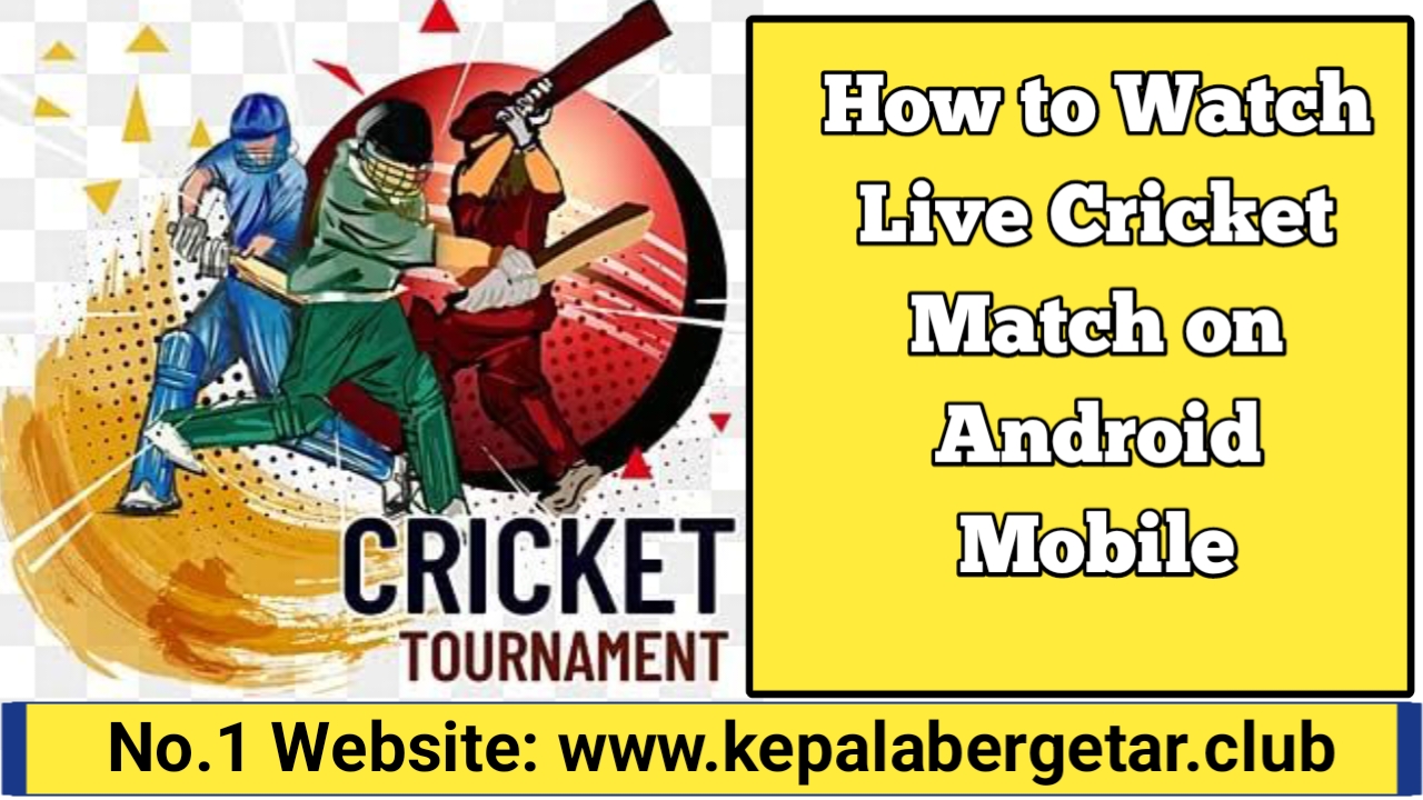 How to Watch Live Cricket Match on Android Mobile